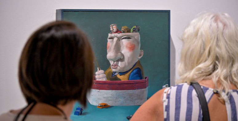 ‘Miradas ensimismadas’, el empeño de hacer accesible el arte contemporáneo